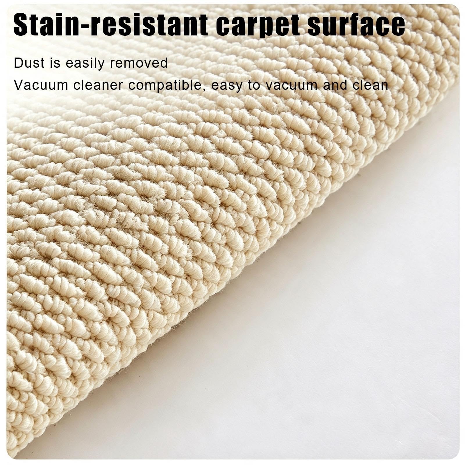 treppenstufen Teppich Länge 60 65 75 85 95 100 cm Bullnose-Teppich-Treppenstufen, Selbstklebende Stufenabdeckungen Für Holztreppen Bullnose, Treppenstufenmatten(Set of 20,L 60 cm x W 25 cm)