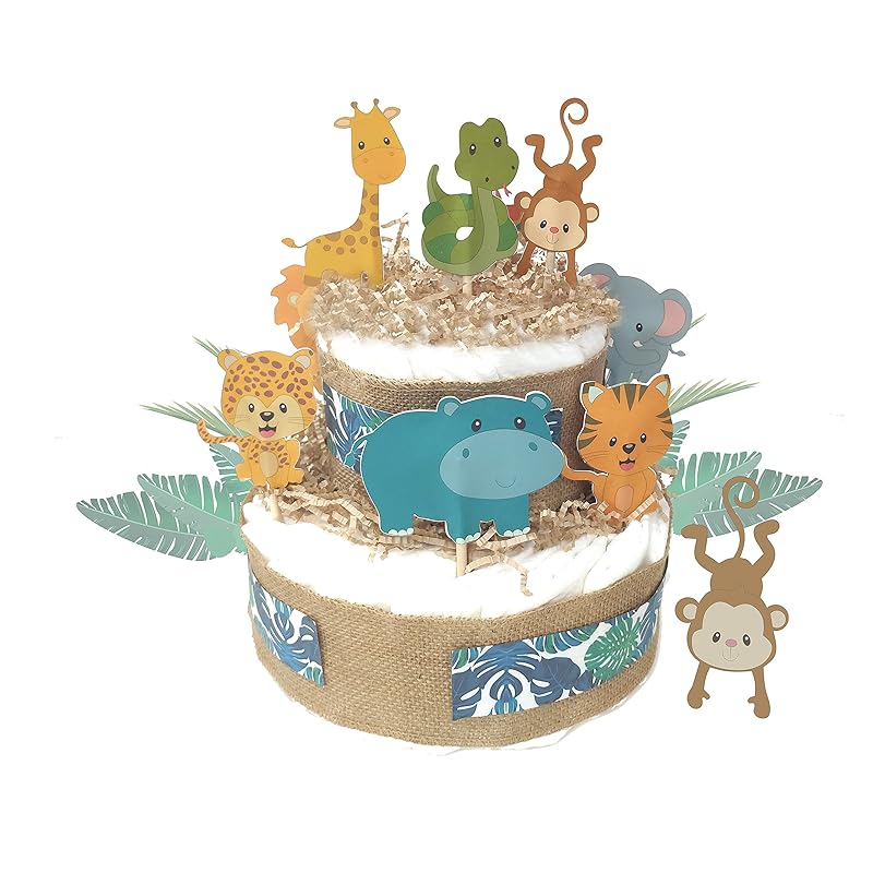 Amazon: Tarta de pañales jungla
