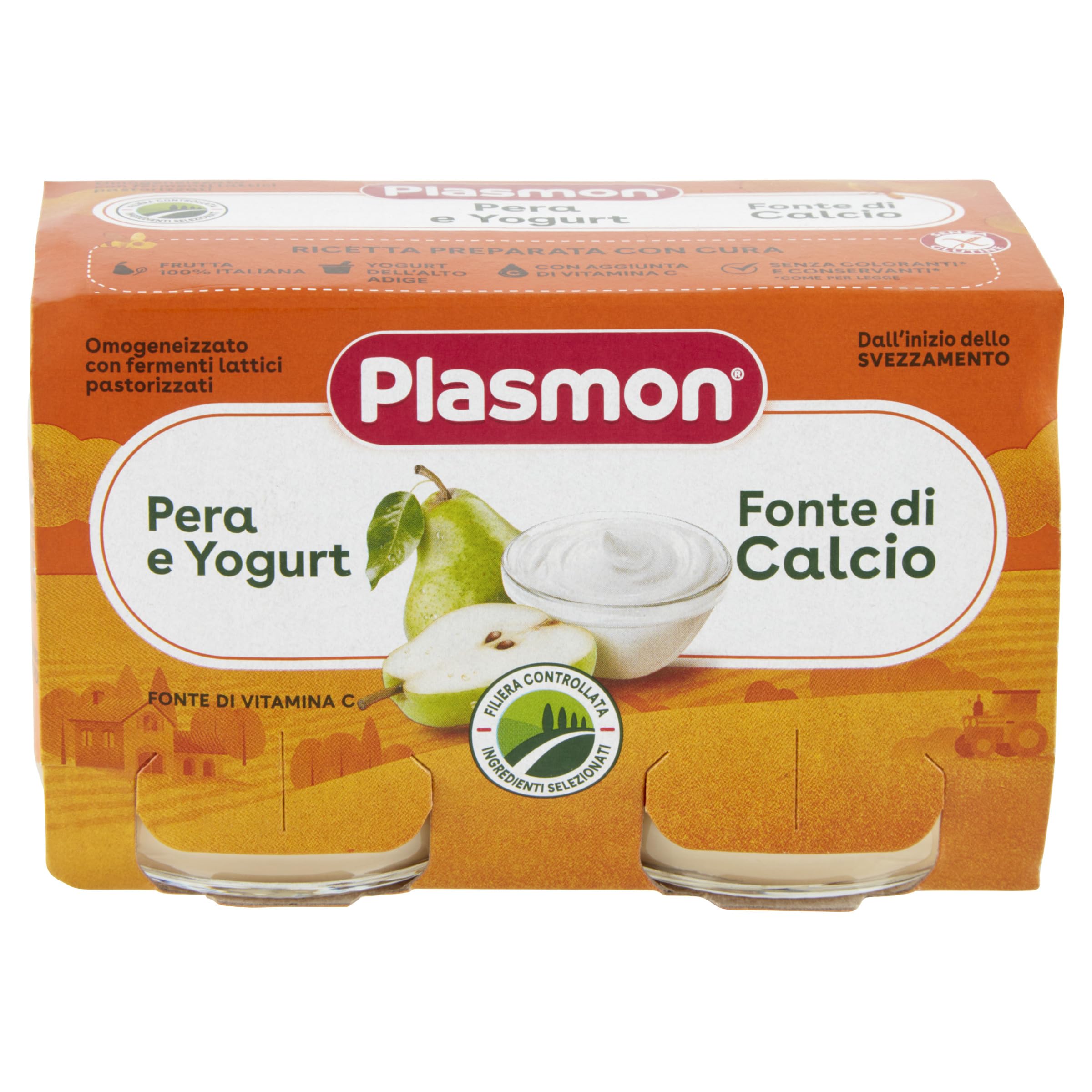 Plasmon Pera e Yogurt 24x120g