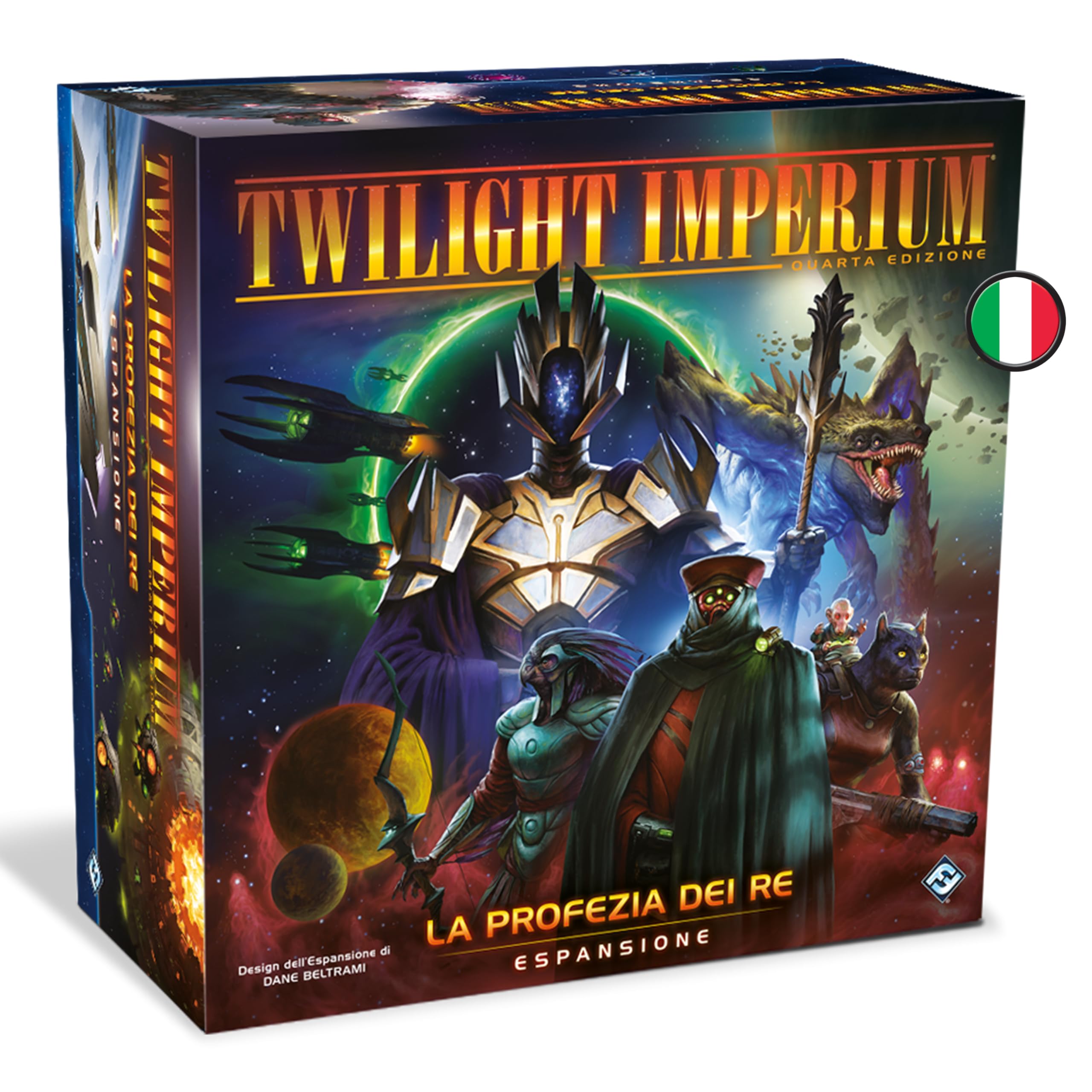 Asmodee - Twilight Imperium: La Profezia dei Re - Espansione Gioco da Tavolo, un Gioco per 3-6 Giocatori dai 14 anni in su, Edizione in Italiano