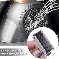 Vista 3 de Arnés de cableado estéreo de radio para Chevy Silverado GMC Sierra, Chevrolet Suburban Colorado Malibu Corvette Cavalier Blazer Impala, GMC Envoy