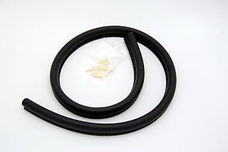 Mustang Hood to Cowl Seal 1967 - 1968 Black Rubber Weather Seal 2 inches x 0.125 inches 1 Count