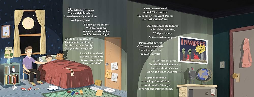 Amazon.com: A Is for Asteroids, Z Is for Zombies: A Bedtime