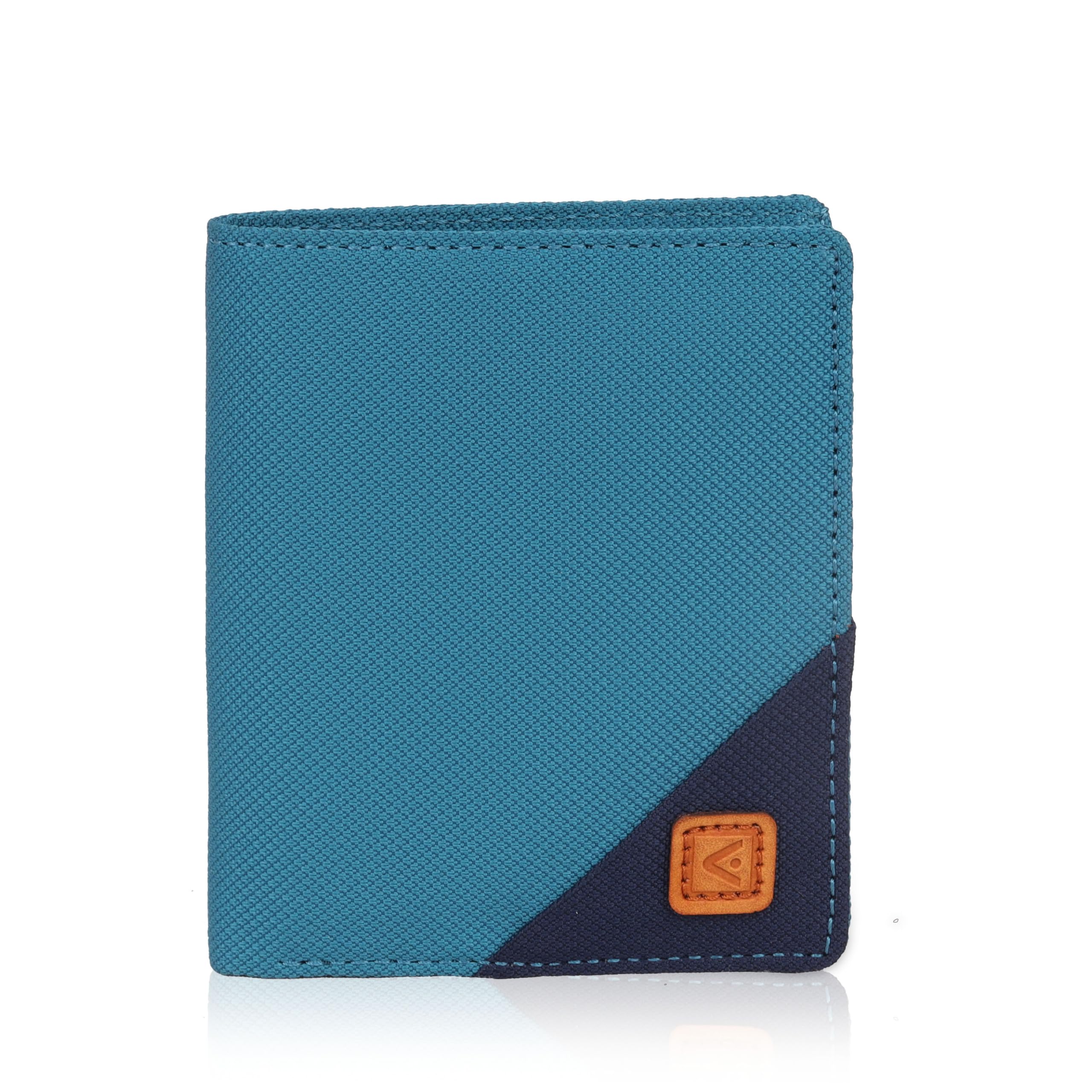 kelile india Fabric Wallet with Water-Resistance No Leather (Turquoise)-picture-49