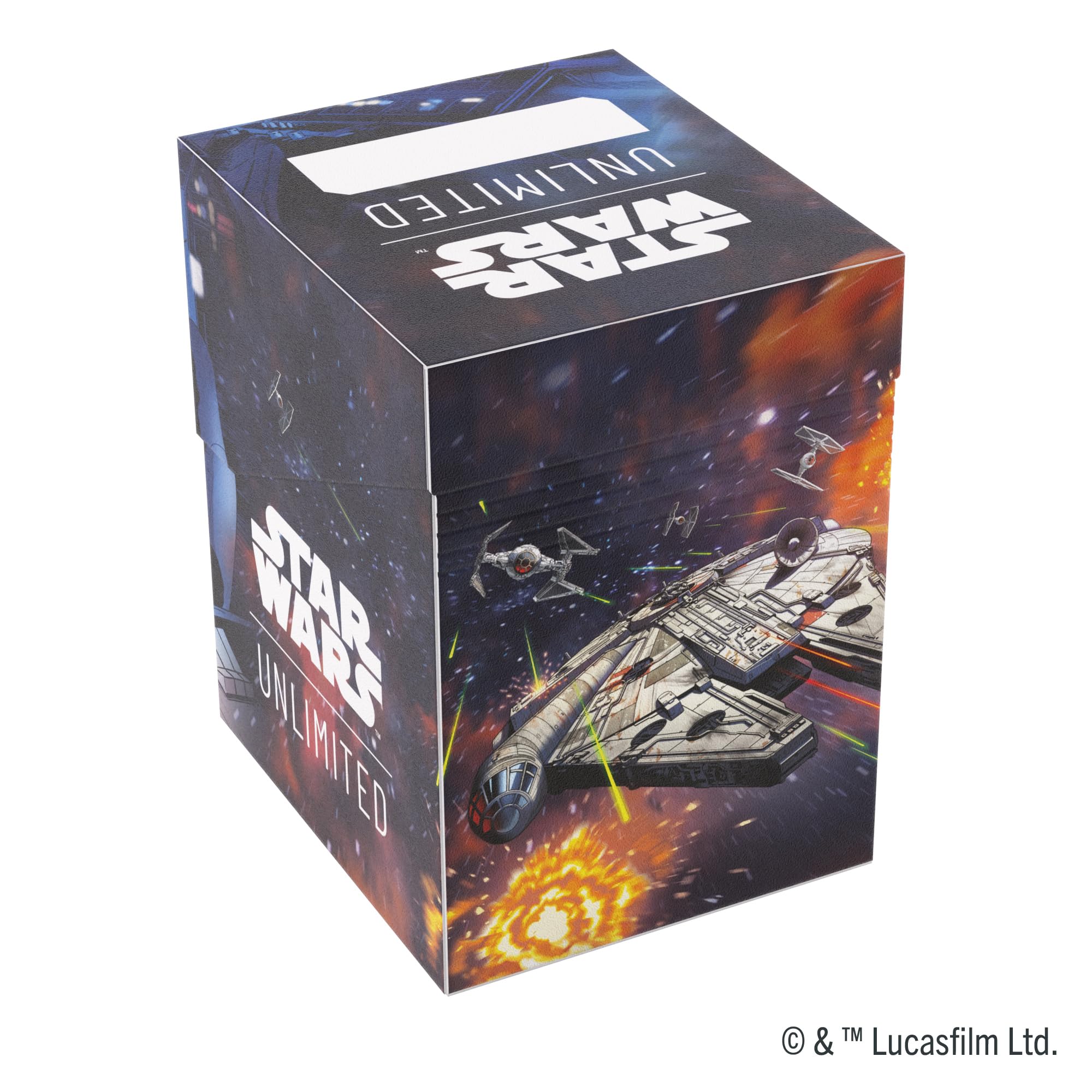 Gamegenic Star Wars: Unlimited Soft Crate - Han Solo/Millenium Falcon, Multi-coloured, 10.21 x 7.19 x 8.31 cm - Image 4
