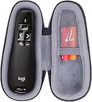 Vista 10 de co2CREA Estuche rígido de repuesto para presentador inalámbrico Logitech R500s R500 R500 puntero clicker remoto