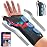 FEATOL Carpal Tunnel Wrist Brace Night Support, Thumb Spica Splint Left Hand for De Quervains Tenosynovitis, Tendonitis, Wrist Brace With Thumb Support-Small/Medium-Women & Men, Black