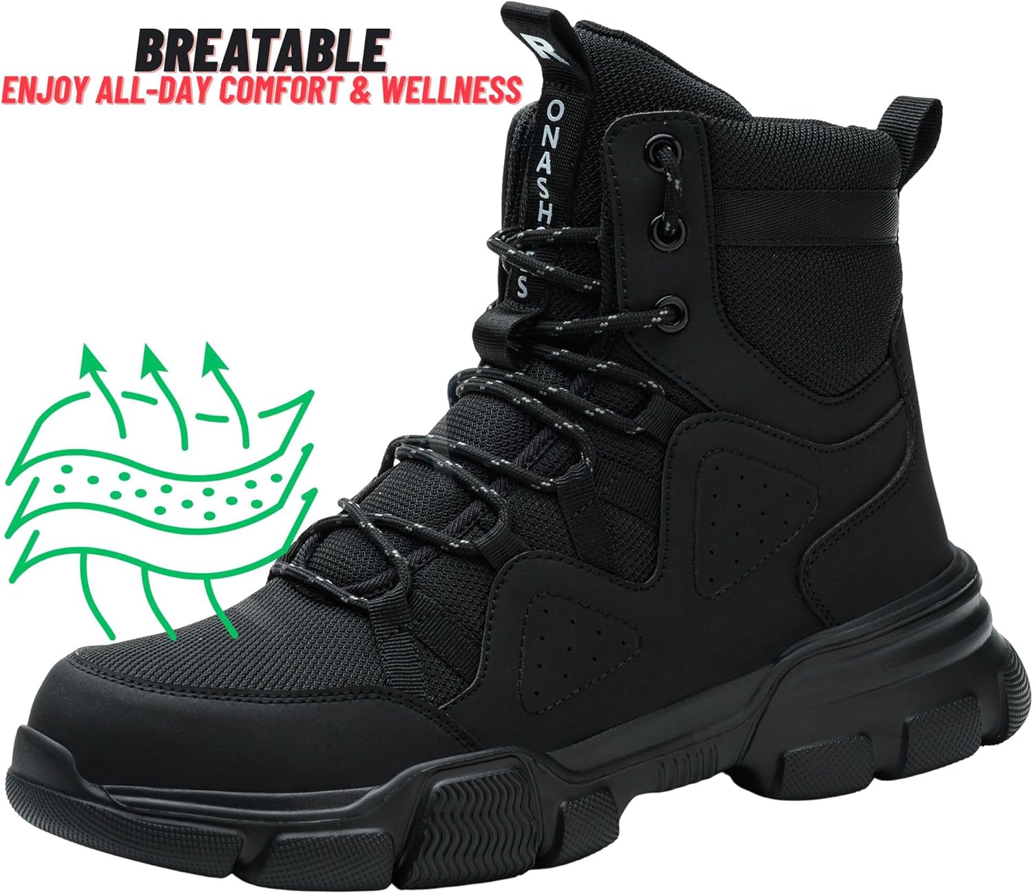 Rona Safety Shoes & Boots - Steel Toe Cap, Lightweight & Comfortable - Men's & Women's