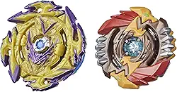Jogo Pião Beyblade Burst Surge Speedstorm Spear Valtryek V6 e Regulus R6 - Kit Duplo de Piões - F2301 - Hasbro