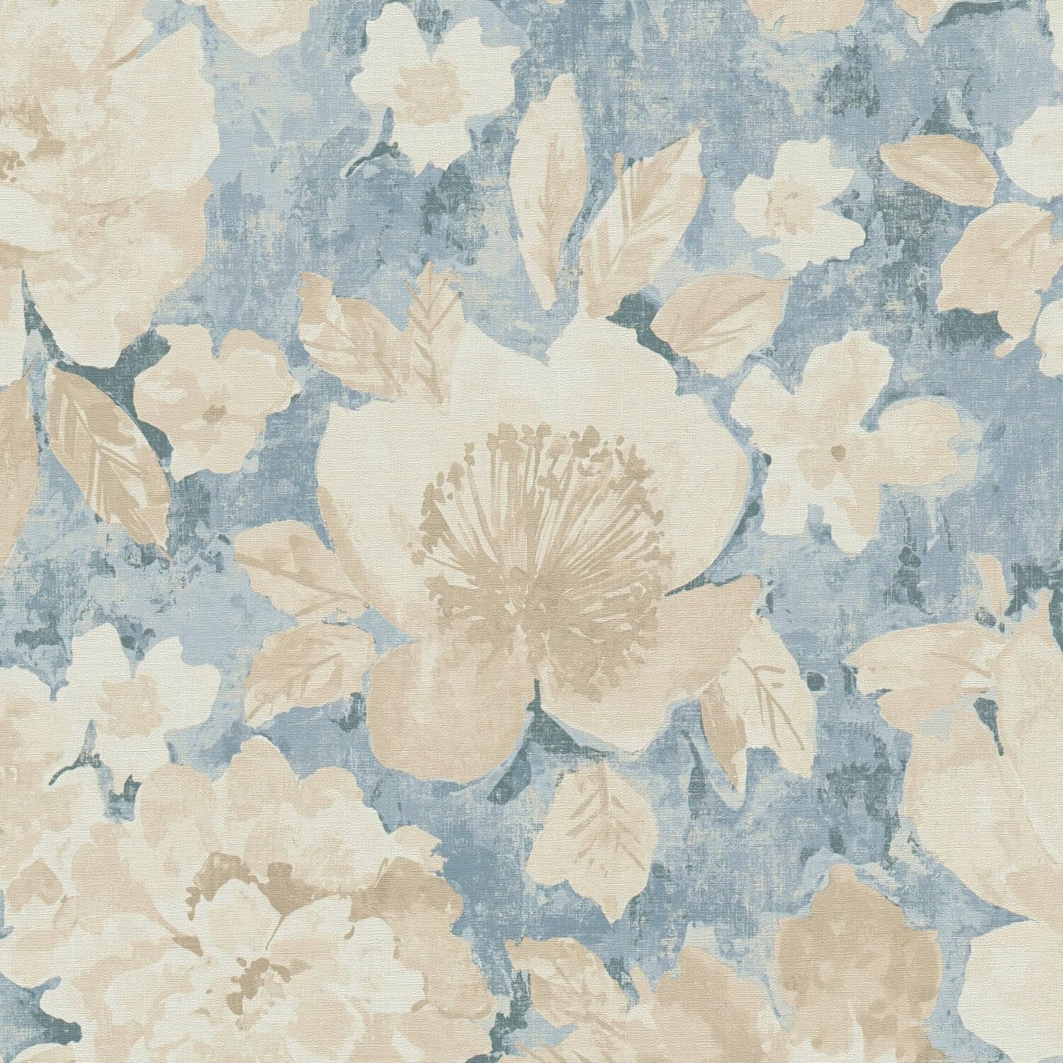 Papel pintado estilo acuarela de diseño exclusivo y acabado refinado