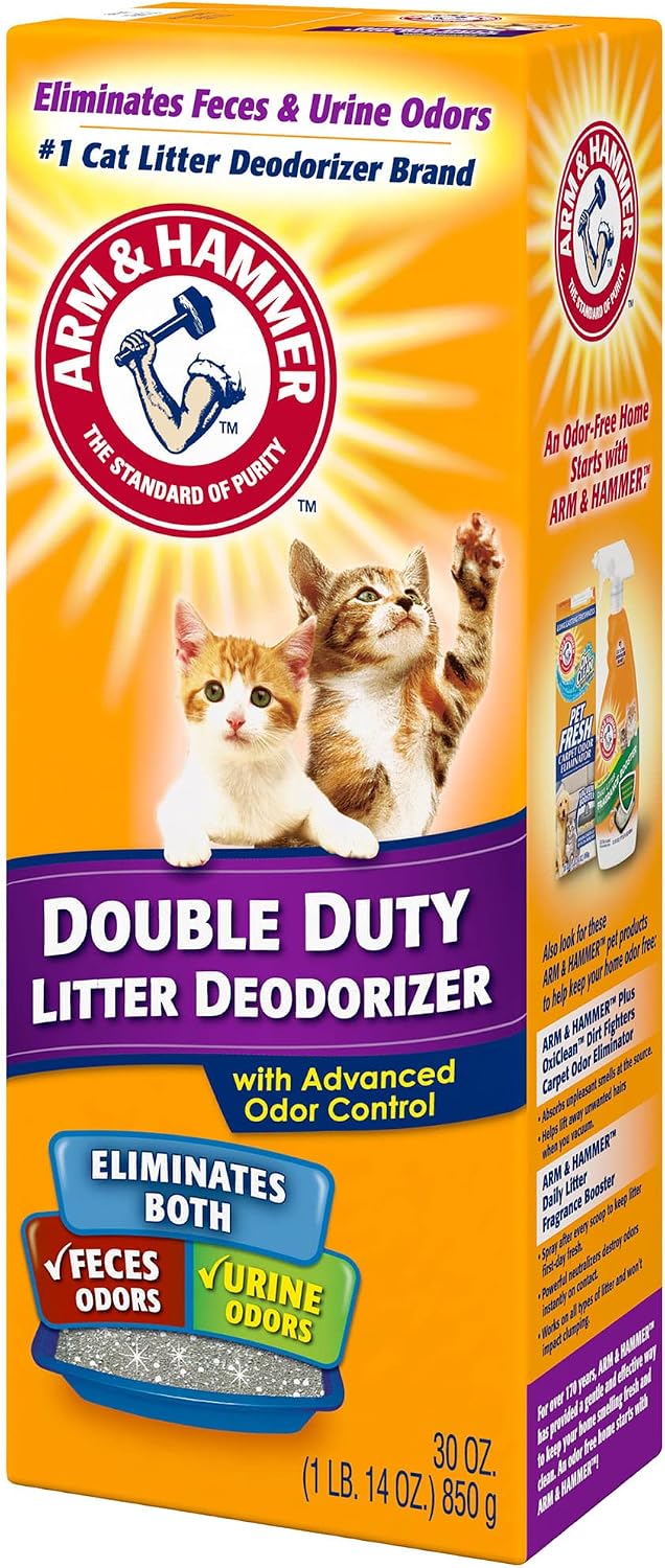 Arm & Hammer 40015029: Litter Deodorizer Double Duty 30 Oz