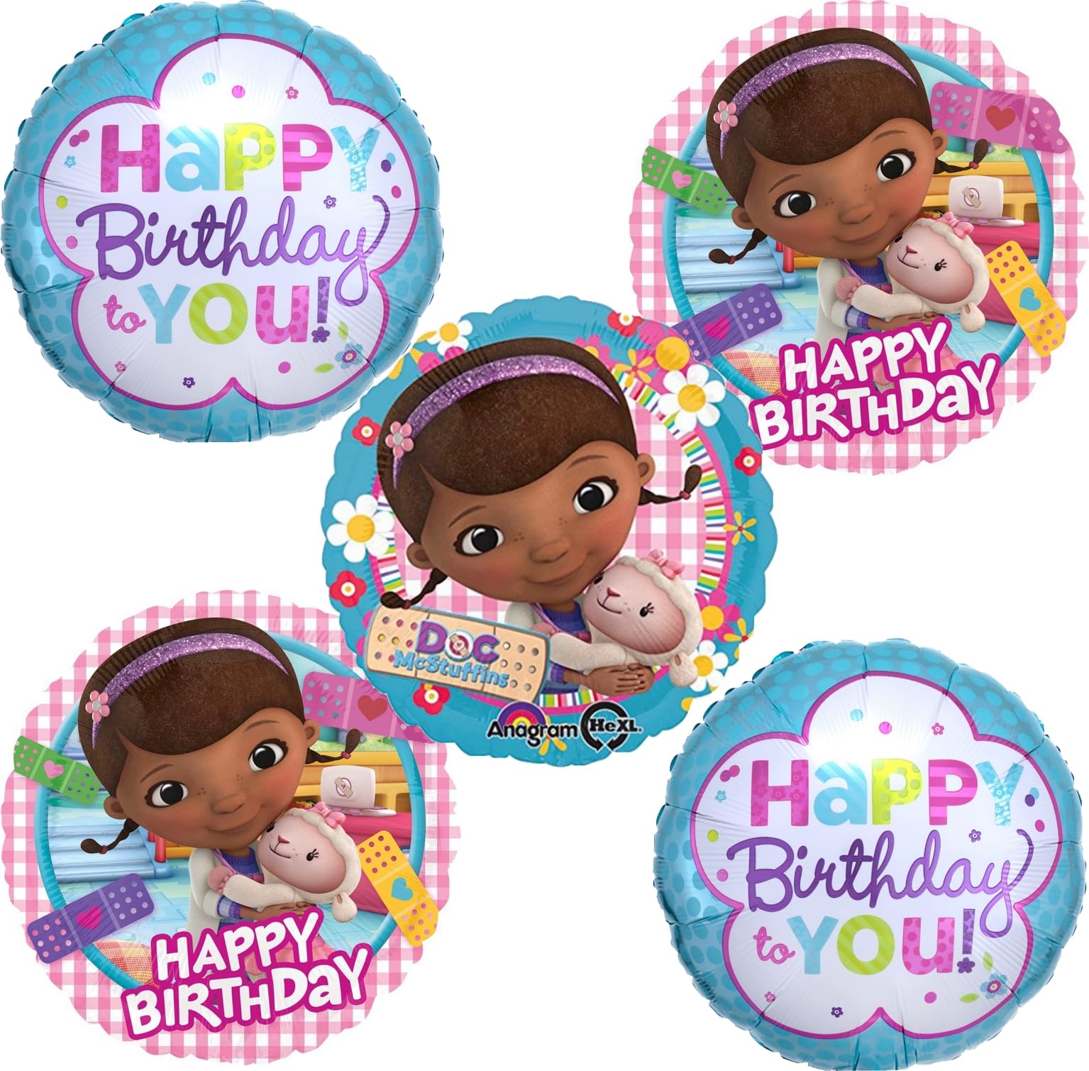 Anagram Doc Mc Stuffins Birthday Party Supplies Balloon Bouquet Decorations