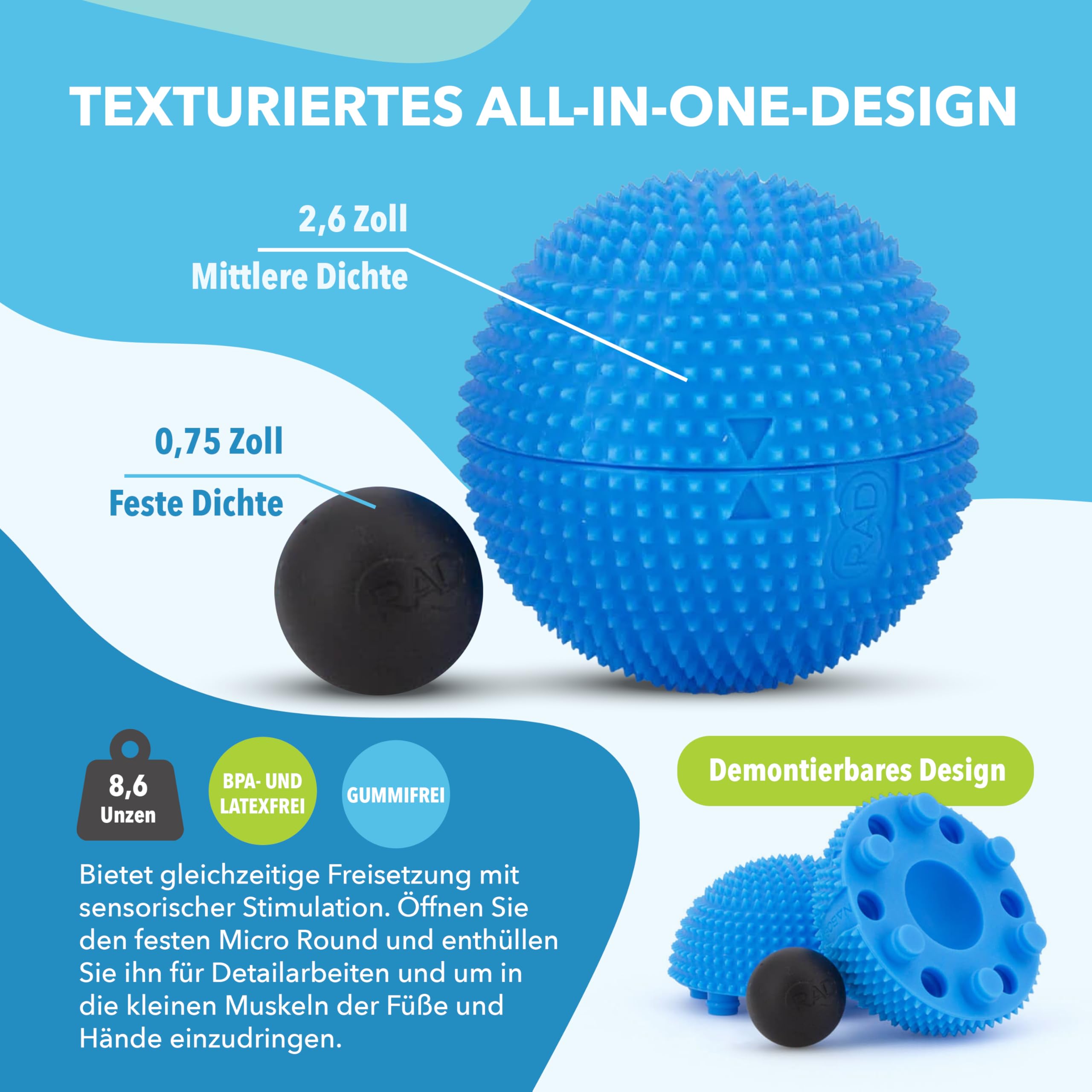 Rad Faszienball Neuro Ball