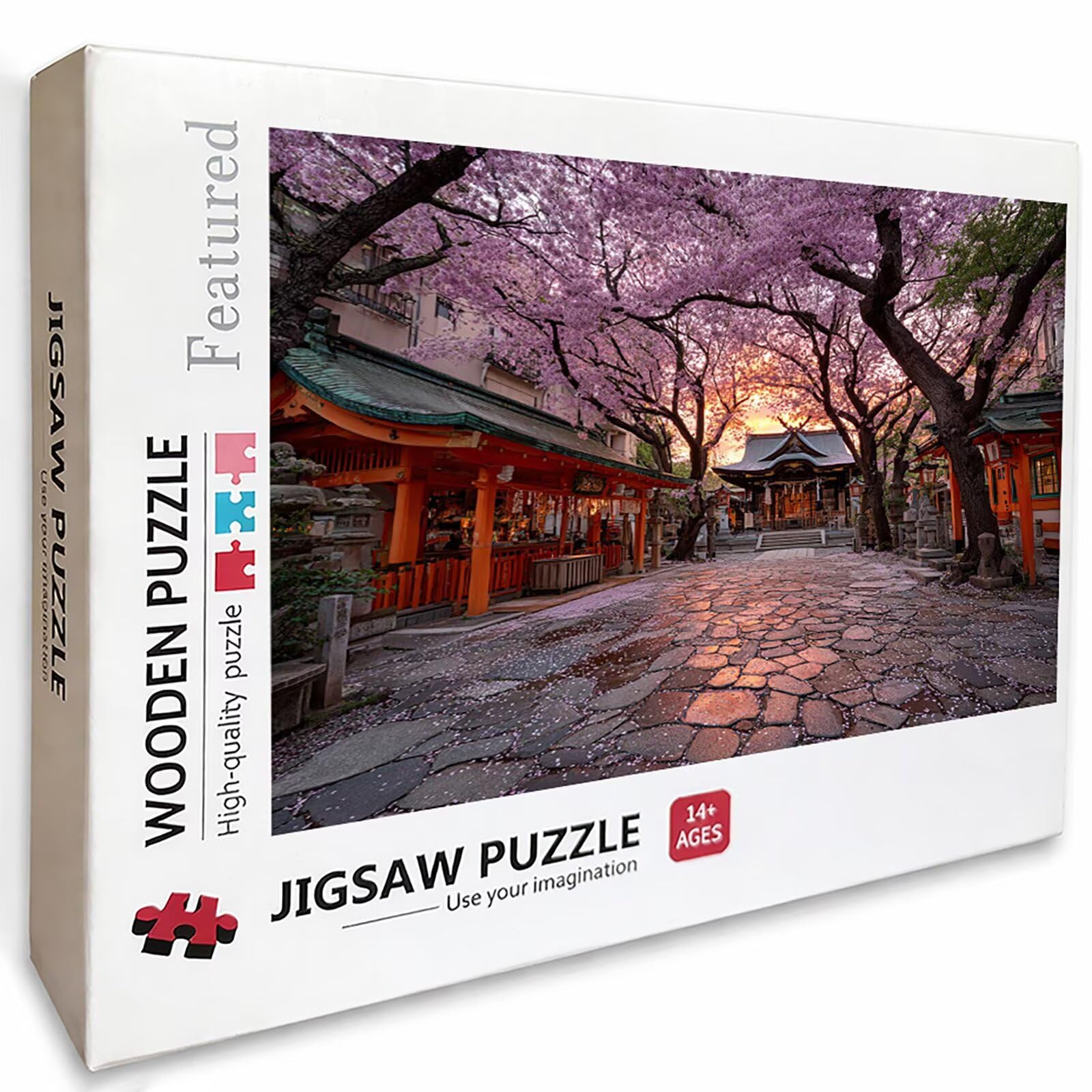 Baum Holz Puzzles 156x105cm, Sicht Jigsaw Puzzles 5000 Teile für Erwachsene Mit Box, EIN Herausforderndes Rätsel Game, Farbenfrohes Legespiel, Geeignet für die meisten Gruppen, Geschenke, 2-9559