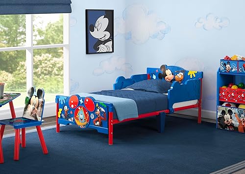 Miniatura 3 de Delta Children - Cama infantil Mickey Mouse 3D, color azul