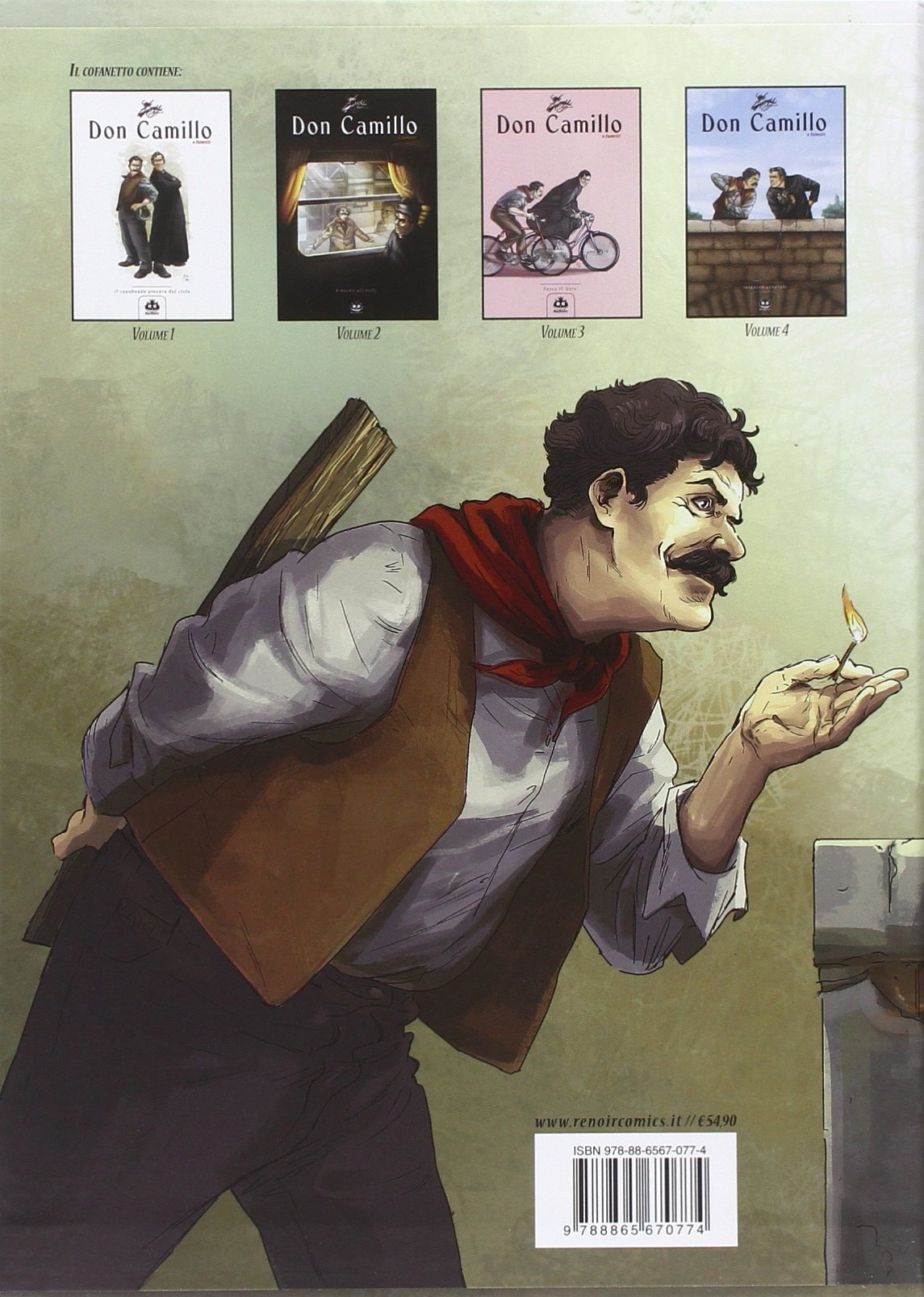Don Camillo a fumetti [Cofanetto volumi 1-4]