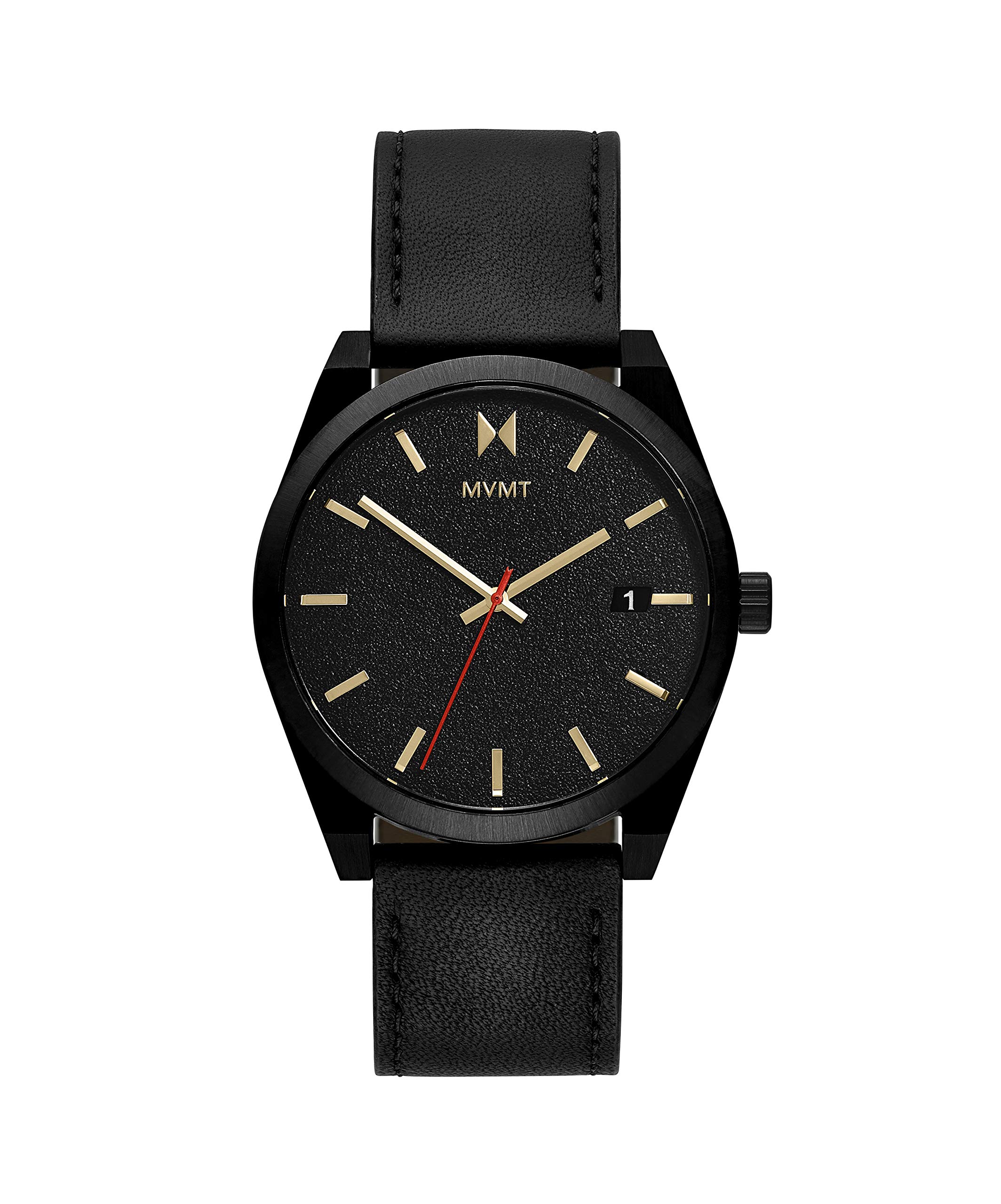 MVMT Leather Analog Black Dial Men Watch-28000053-D, Black Band (B088NZCC28) Amazon Price History, Amazon Price Tracker