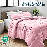 Vista 79 de Bare Home Comforter Set - King/California King Size - Ultra-Soft - Goose Down Alternative - Premium 1800 Series - All Season Warmth