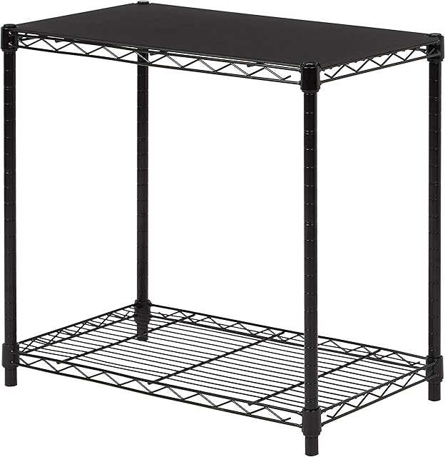 Amazon Basics 2-Tier Stackable Shelf