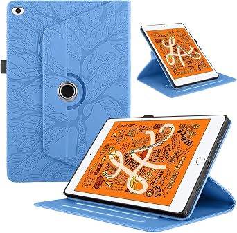 iPad Mini 5 Case iPad Mini 4/3/2/1 Blue Tree