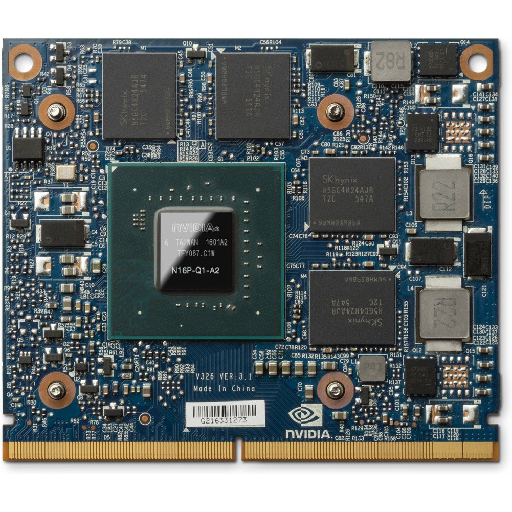 HP Karta graficzna NVIDIA Quadro M1000M 2 GB - karty graficzne (Quadro M1000M, 2 GB, GDDR5, 128-bitowy, 4096 x 2160 pikseli, PCI Express 3.0)