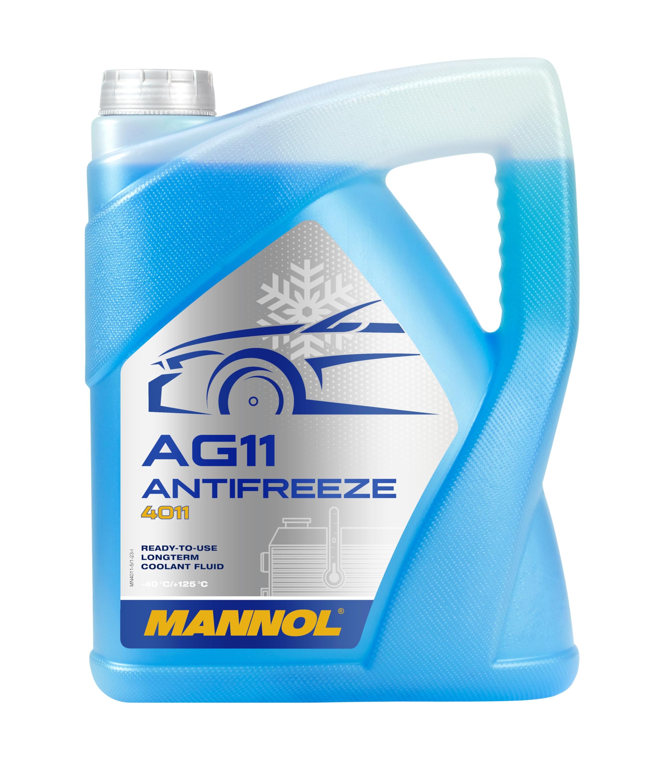 MANNOL 4011 Antifreeze AG11 (-40) Longterm 5L