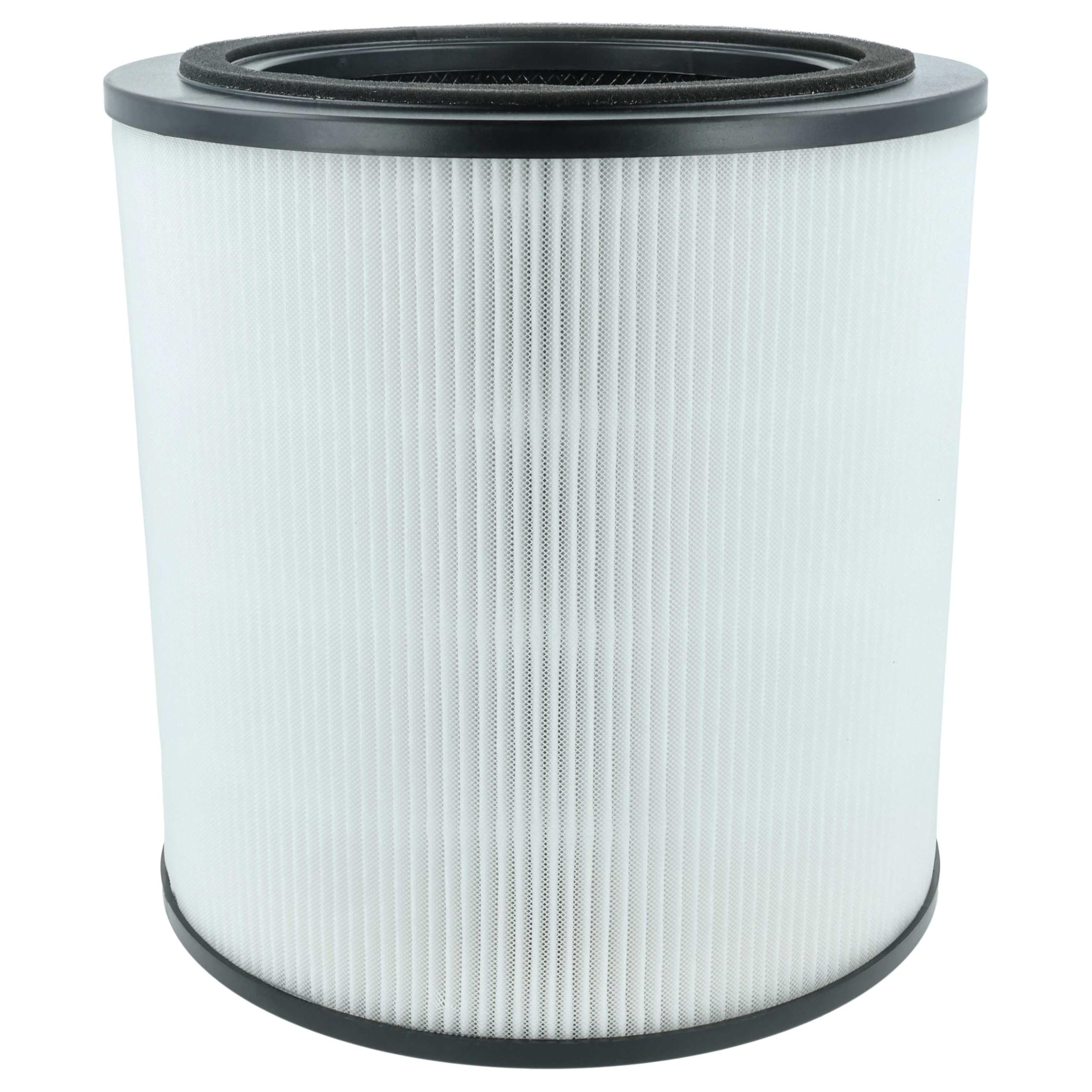 vhbw 4 x filtr z węglem aktywnym kompatybilny z oczyszczaczem powietrza Bosch Air 4000 – filtr powietrza H13, czarno-biały