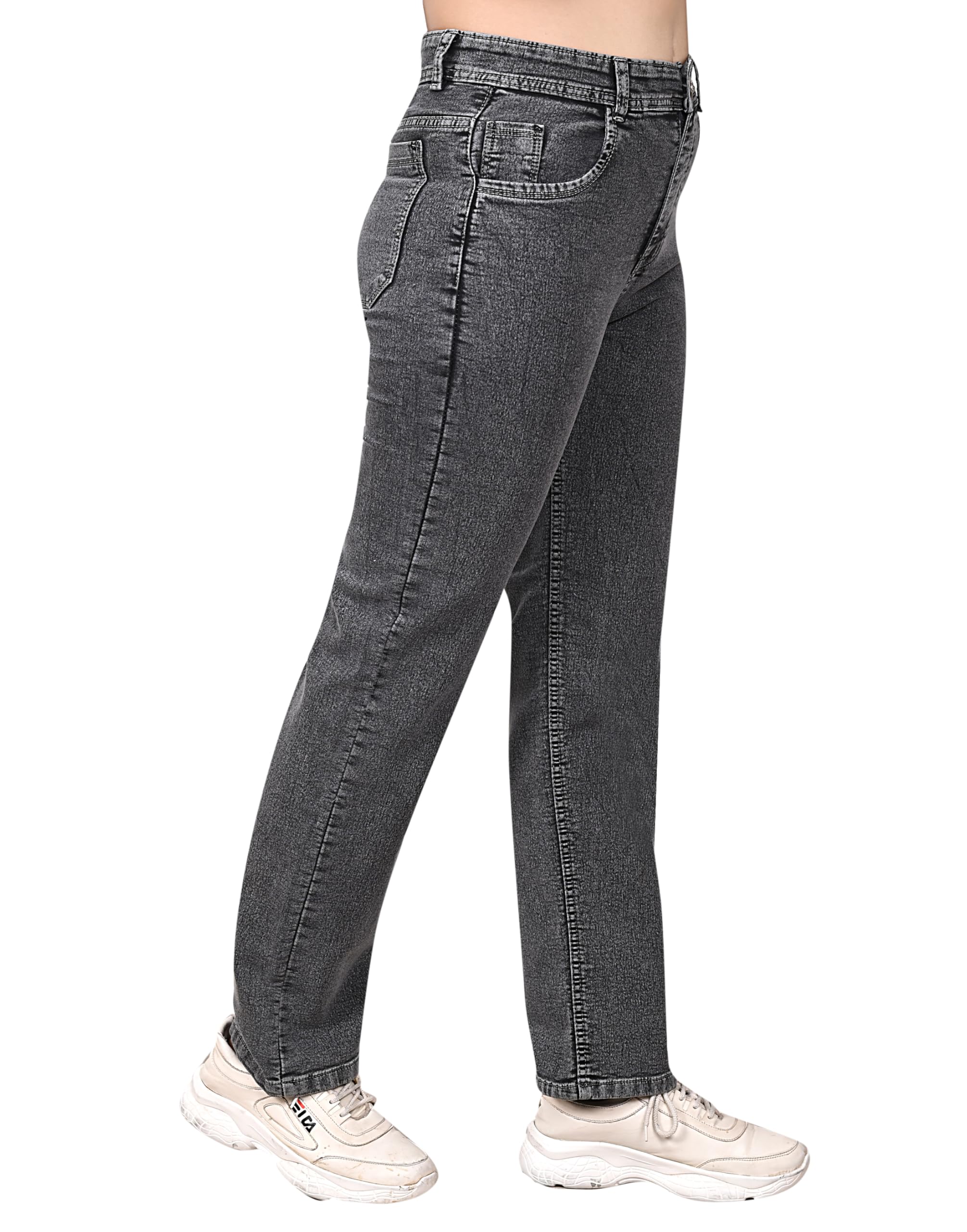 duuble tree Womens Straight Fit Jeans 5015-picture-36