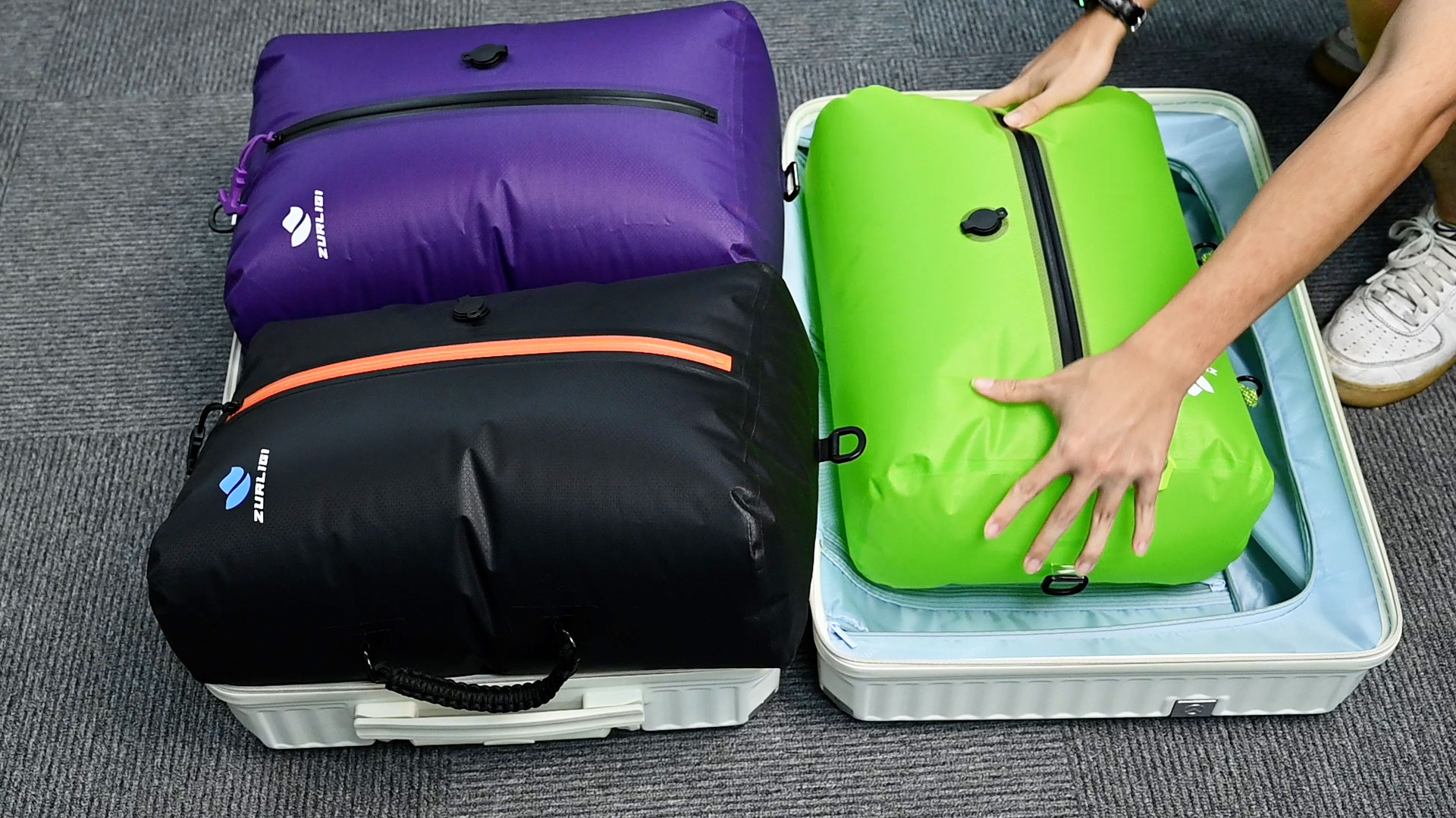 Amazon.com: Zurligi Vacuum Compression Bag with Pump for Travel