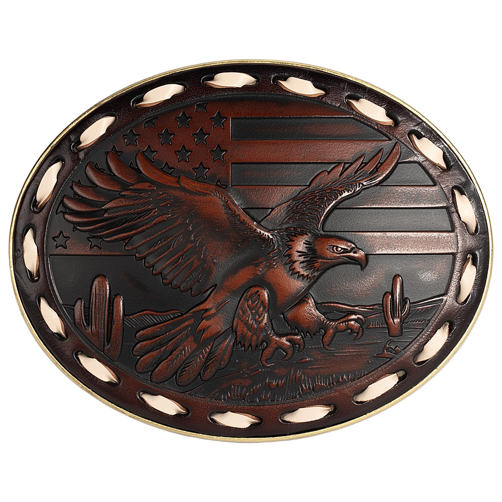 biybletes Western Belt Buckle – 3D Engraved Genuine Leather Cowboy & Cowgirl Belt Buckle Fits 1.5 Inch Belts-picture-40