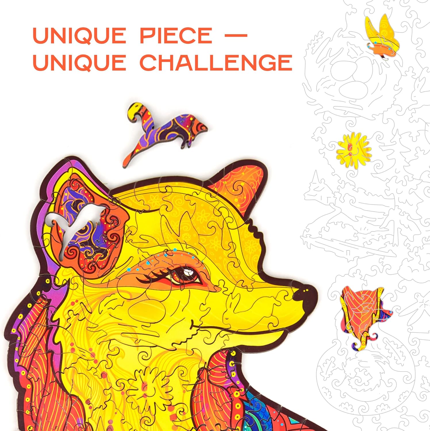 Buy UNIDRAGON Wooden Jigsaw Puzzles 