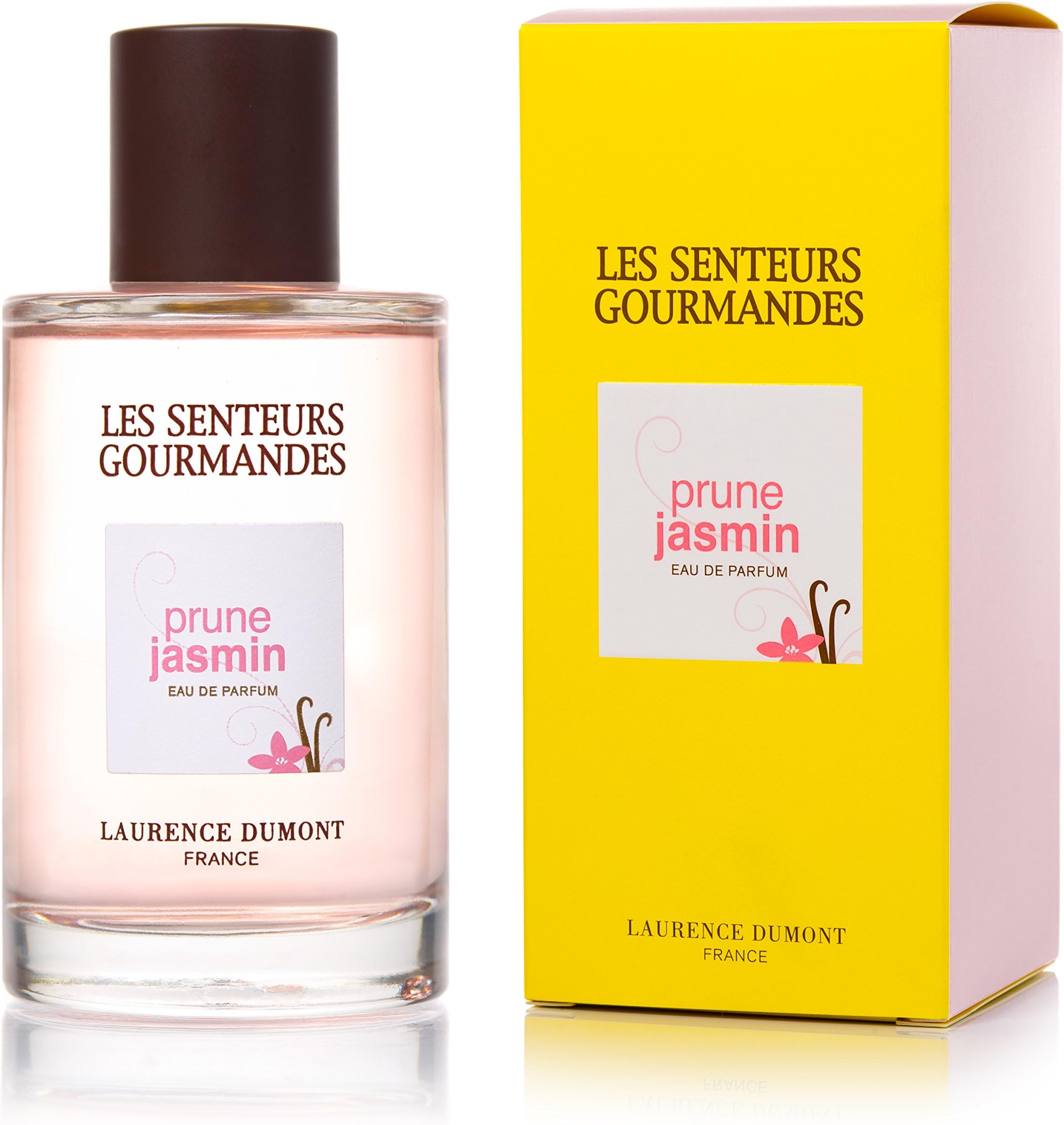 Laurence Dumont Prune Jasmin Eau de Parfum Spray for Women, 3.4 Ounce