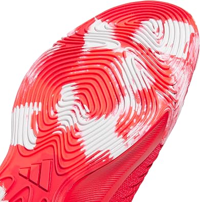 adidas Mens Initiation Basketball Sneakers Shoes - Red