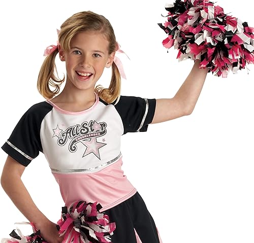 Miniatura 2 de California Costumes - Disfraz de animadora All Star para niña, M, Un solo color