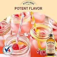 Vista 37 de Happy Home Sabor natural de fresa - Certificado Kosher, 4 onzas.