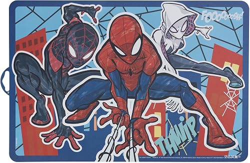 Kinder-Tischset Spider-Man Mob Rules aus Kunststoff – Platzset für die Mahlzeite