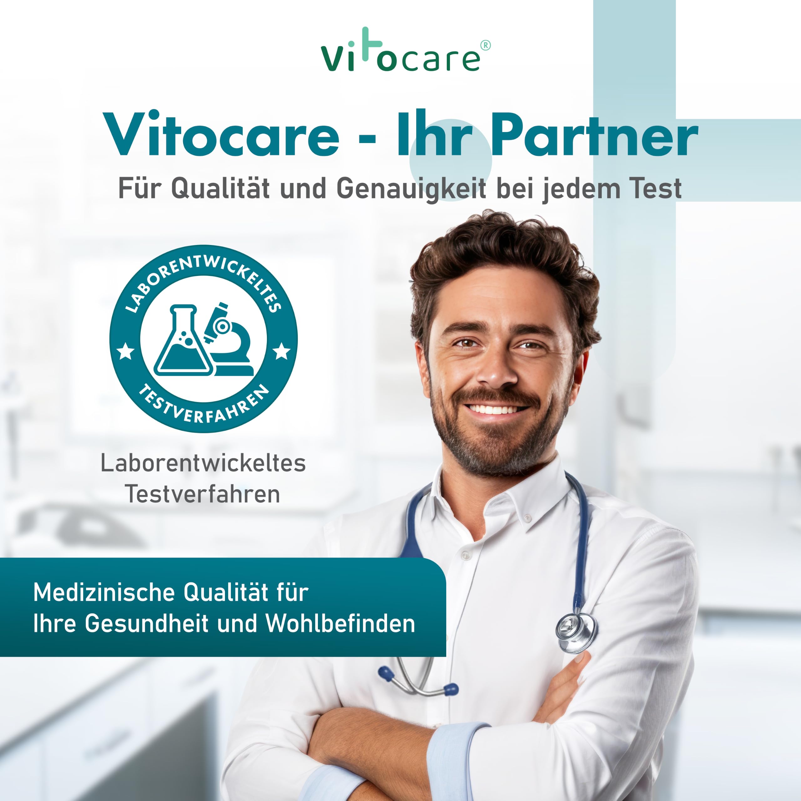 Inhalationsgerät Erwachsene & Kinder – vitocare VITOAIR Go 2.0 unltraleiser Inhalator mit 2 Masken-Größen, USB-C & USB, tragbares Inhaliergerät | Ultraleiser Betrieb, nur 19 g leicht 8 ml Behälterkapazität, sitzend oder liegend nutzbar, Reisebox inklusive