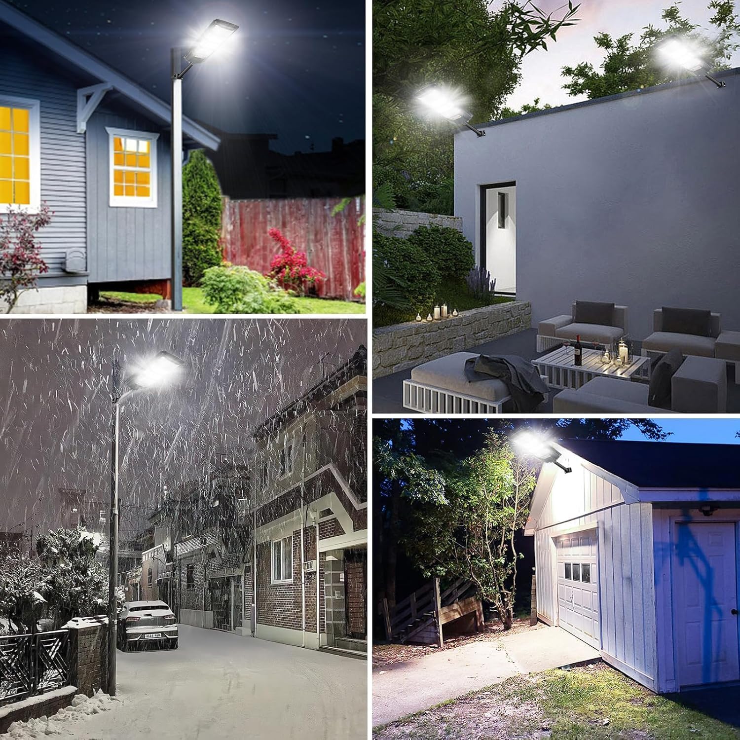 Solar Lights Outdoor, Powerful Solar Lamp Outdoor Solar Induction Street Yard Light Waterproof Garden Lights,for Front Door,Yard(400W)