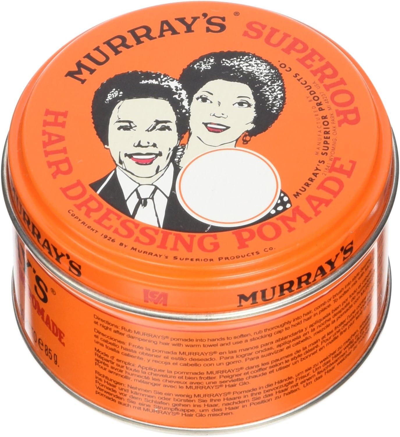 Murray's Superior Hair Dressing Pomade 85 g MRSHP