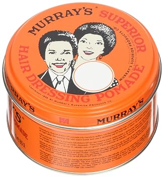 Murrays Superior Hair Dressing Pomade Travel Size 1 1/8 Oz.