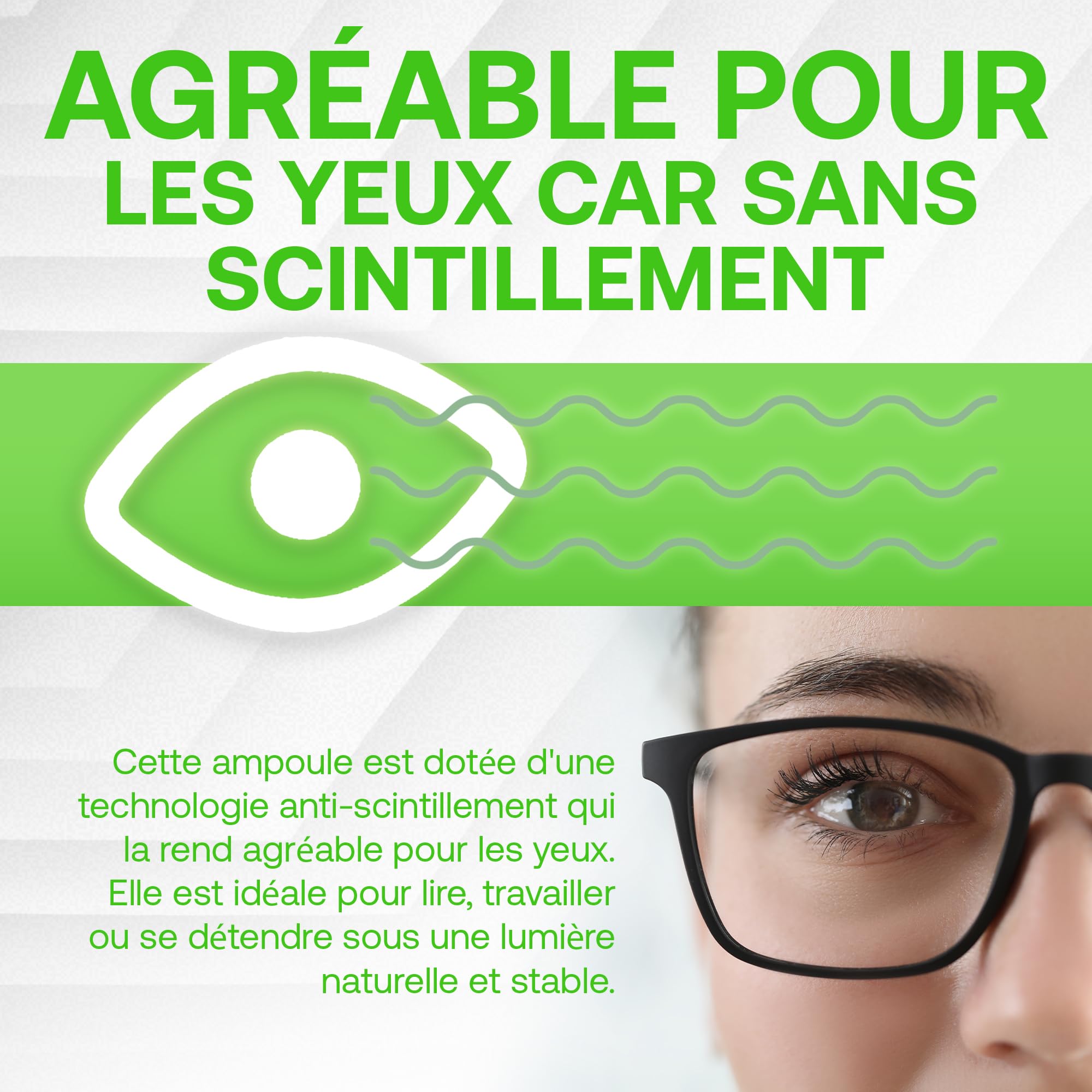 greenandco 10x Ampoule GU10 LED | remplace 44W | blanc neutre 4000K | 2.5W 450lm | 36° | sans scintillement | classe d'efficacité énergétique A | ampoule LED 230V | non dimmable