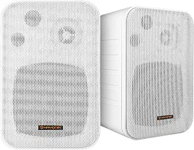 HAYONIK, Caixa Passiva, 60W, 2 Vias, Woofer 4", Tweeter 0,5", Gabinete Polipropileno, Resp. Freq: 100-20Khz, 30W RMS, Suporte Incluso - MSB60NC Branca