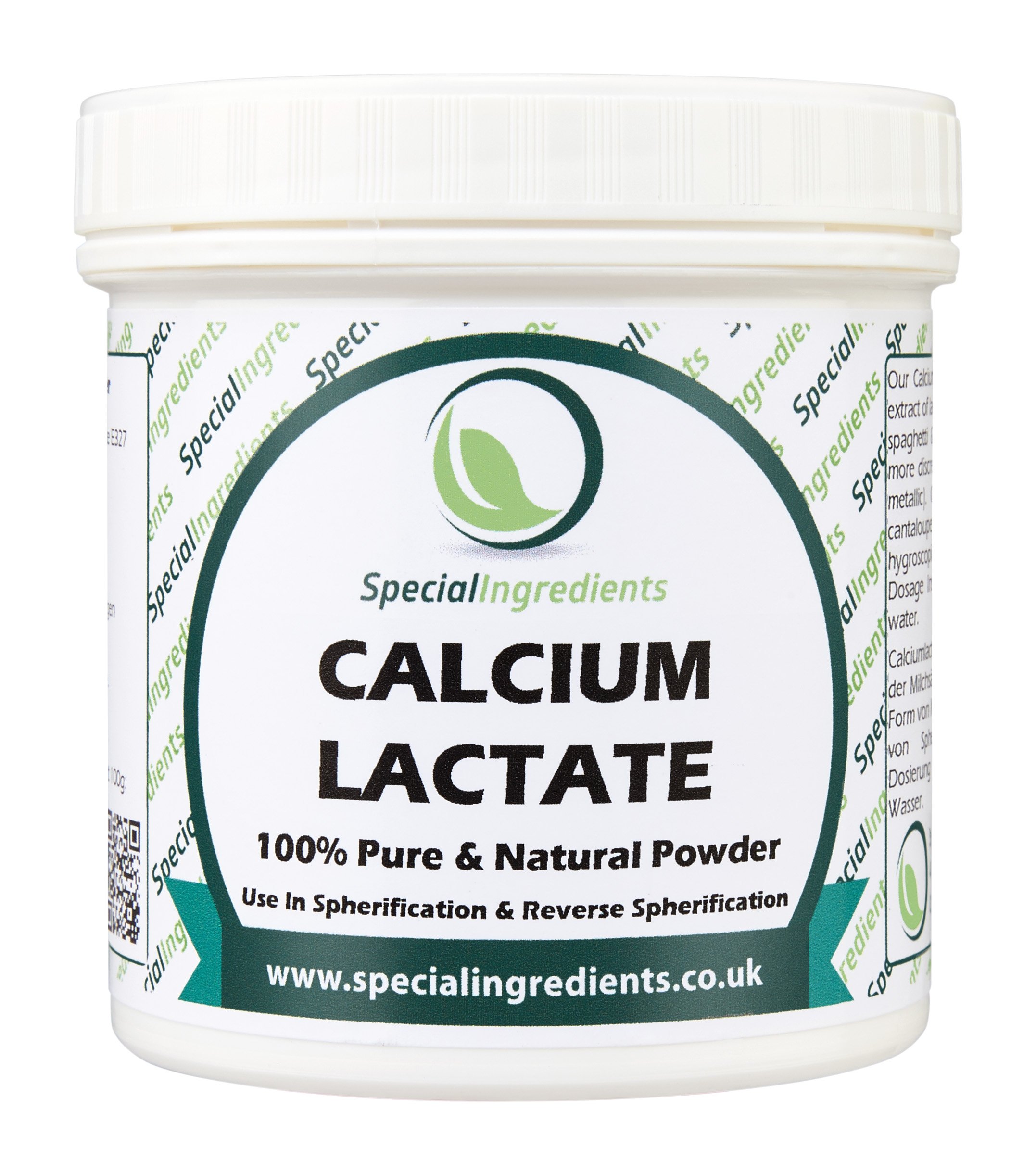 Special Ingredients Calcium Lactate Powder 100g Premium Quality Buy