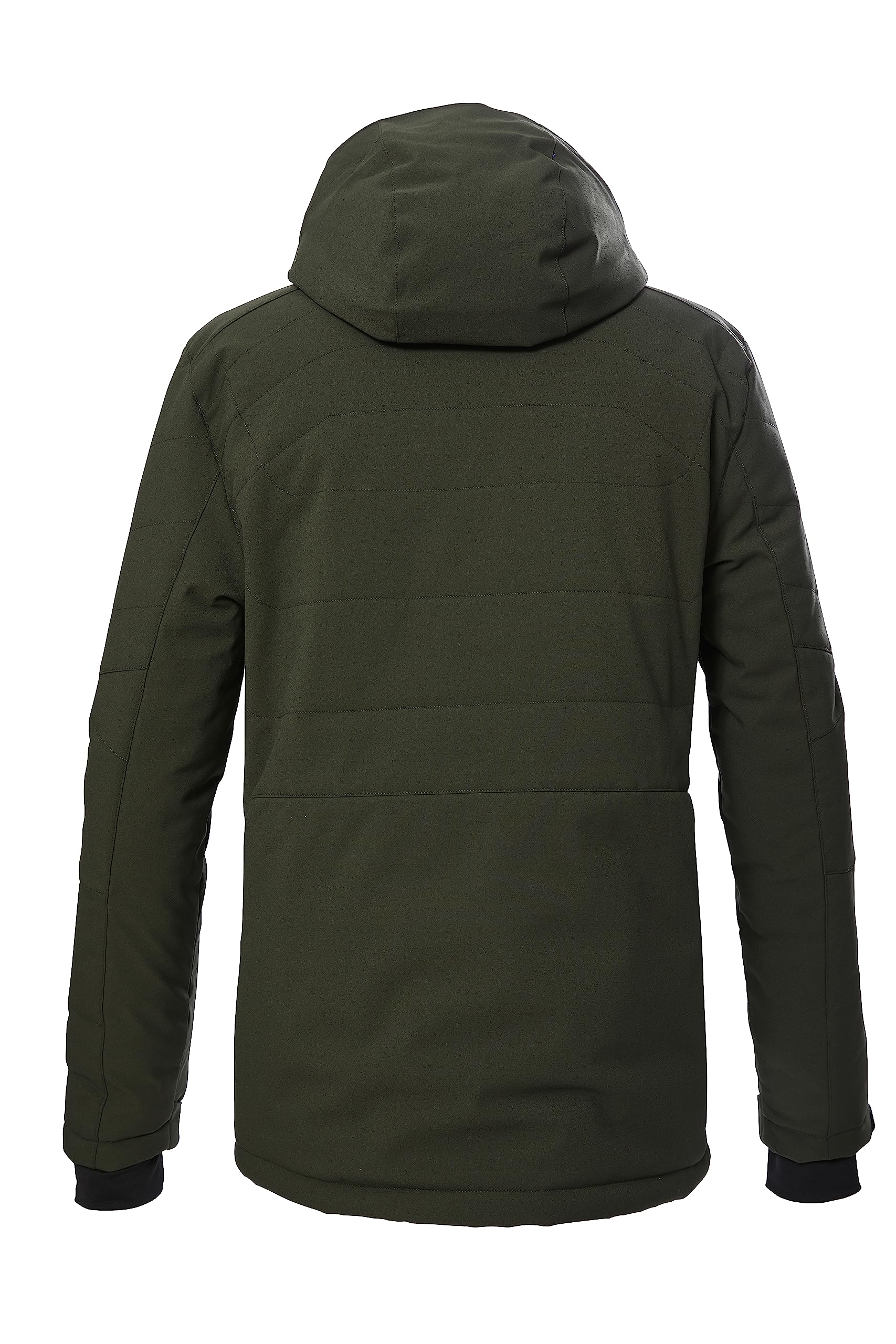 Killtec Herren Ksw 68 Mn Ski Qltd Jckt Skijacke/Jacke in Daunenoptik mit abzippbarer Kapuze und Schneefang