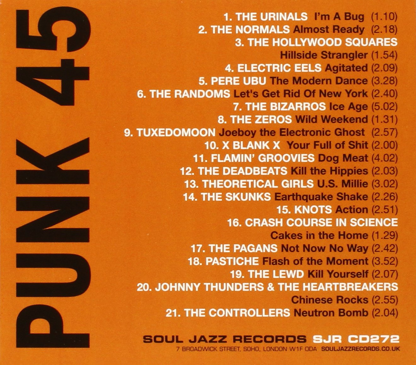 Punk 45 Vol.1 1973-1980