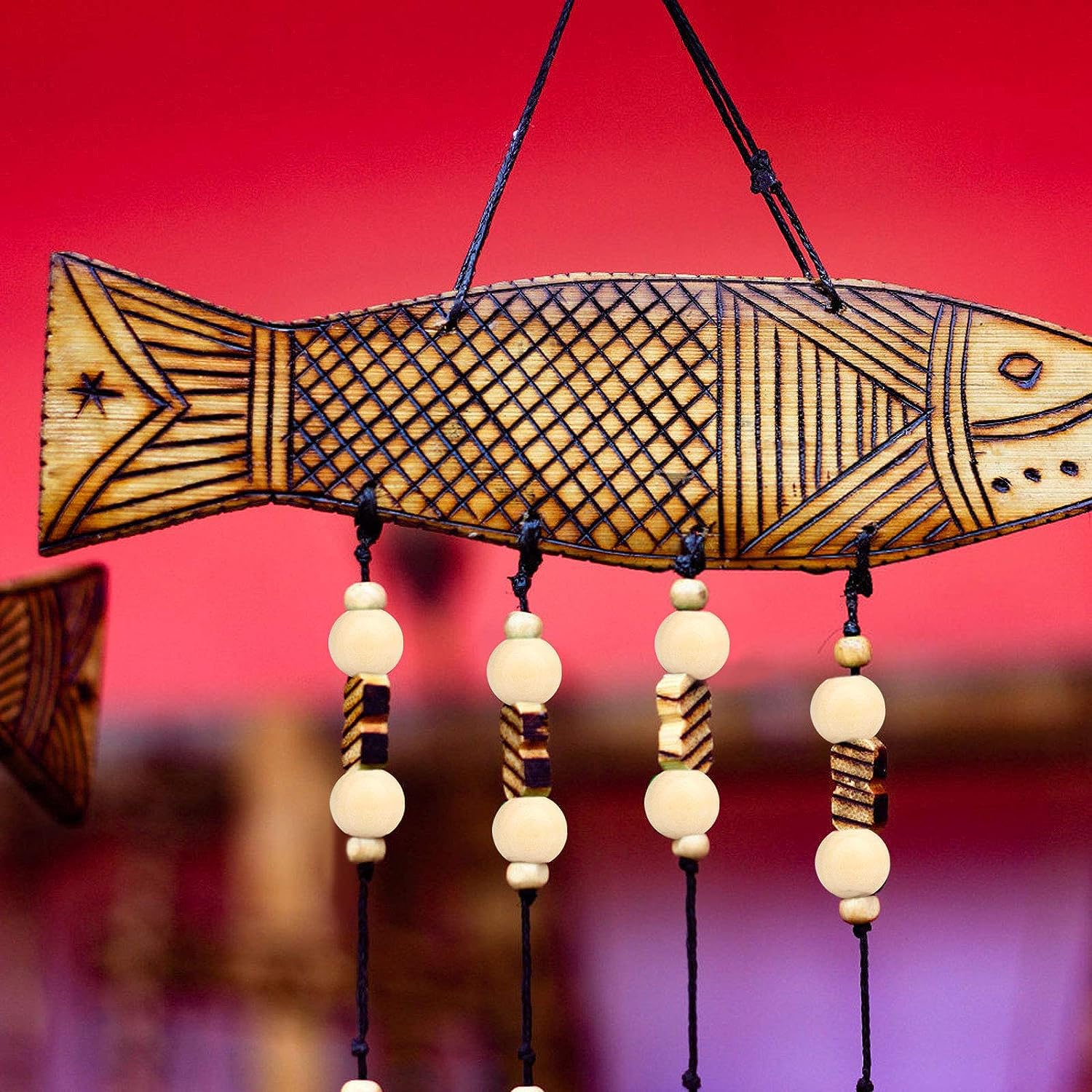 60 Pièces Perles En Bois Avec Visage, 3 Styles Perles Bois Visage 20mm, Naturelles Perle En Bois, 60 Pièces Perles En Bois Colorées Pour Le Bricolage