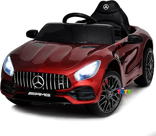 Auto eléctrico de juguete Auto con control remoto Autos conducibles para preescolares con música MP3 sonido de bocina tracción trasera luces