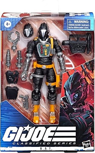 Miniatura 2 de G.I. Joe Classified Series B.A.T. Figura de acción 33, juguete coleccionable de primera calidad con múltiples accesorios, escala de 6 pulgadas