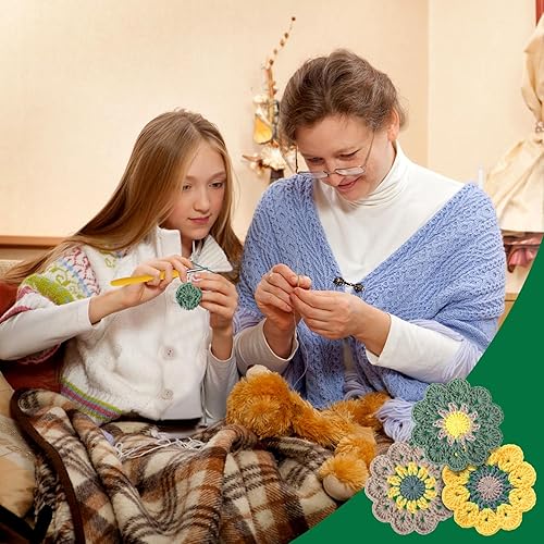 Miniatura 3 de XANGNIER Kit de inicio de ganchillo con tutoriales en video paso a paso, gancho, accesorios, kit de principiantes para aprender a ganchillo para