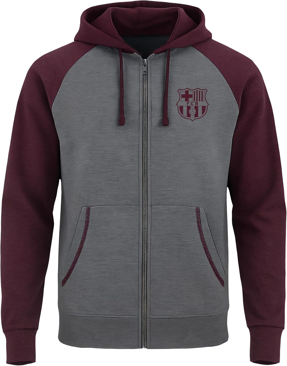 Icon Sports Official Soccer Team Zip Up Hoodie - Unisex Adult - 08ZH - Image 3